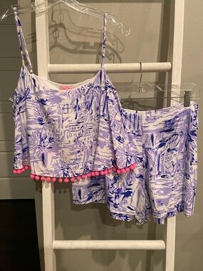 Lilly Pulitzer Franni two-piece set in Rock the Dock"